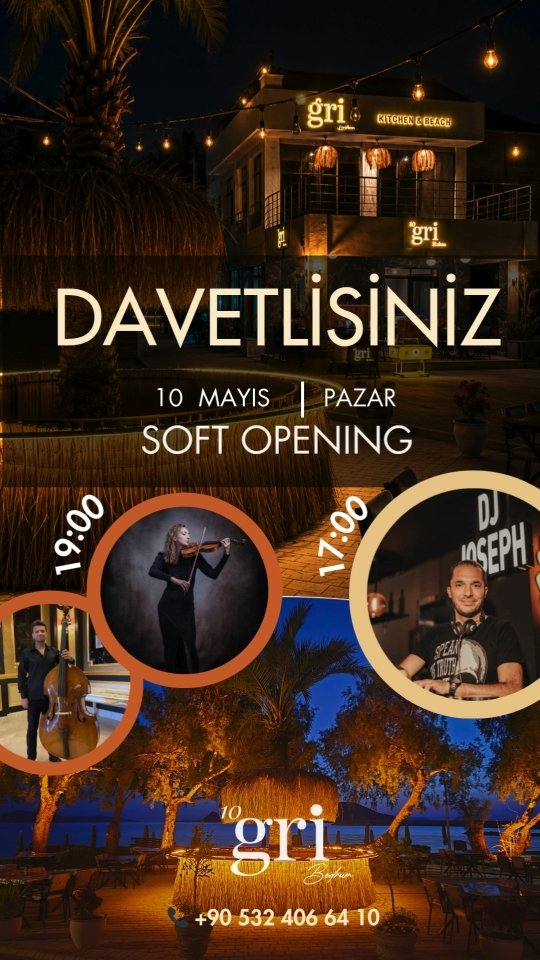 Soft Opening Etkinlik afişi