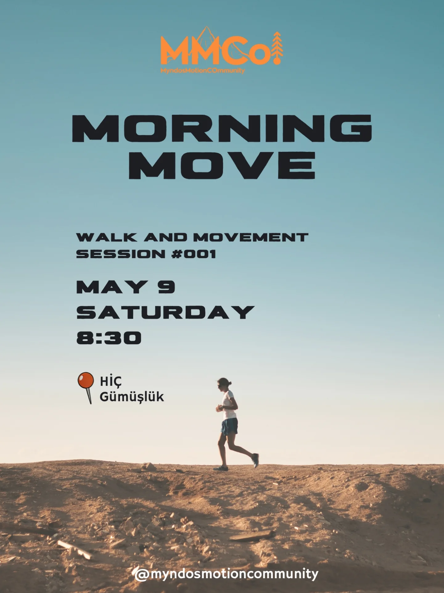 Morning Move — Walk & Movement Session #001 Etkinlik afişi
