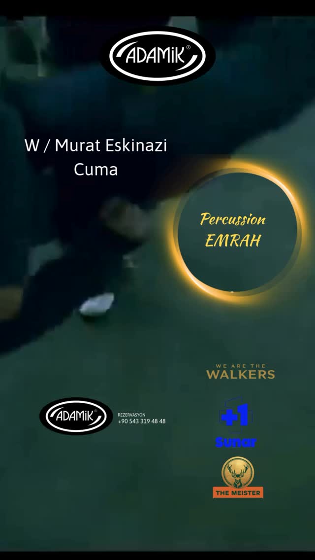 Murat Eskinazi Etkinlik afişi
