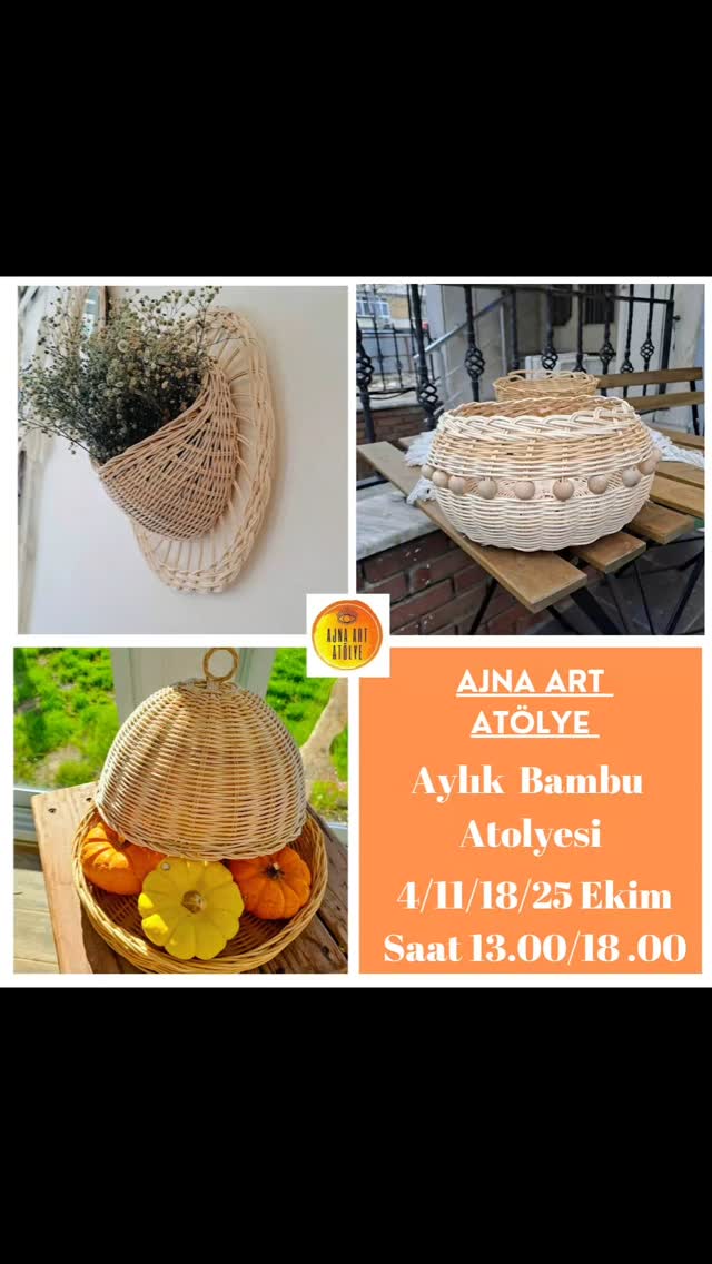 Aylık Bambu Atölyesi — 18:00 Seansı Etkinlik afişi