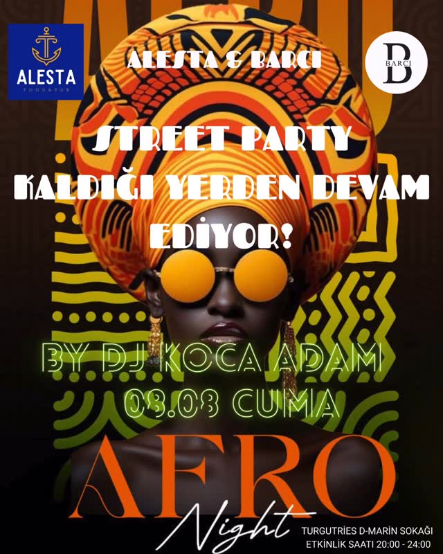 KOCA ADAM - Street Party Etkinlik afişi