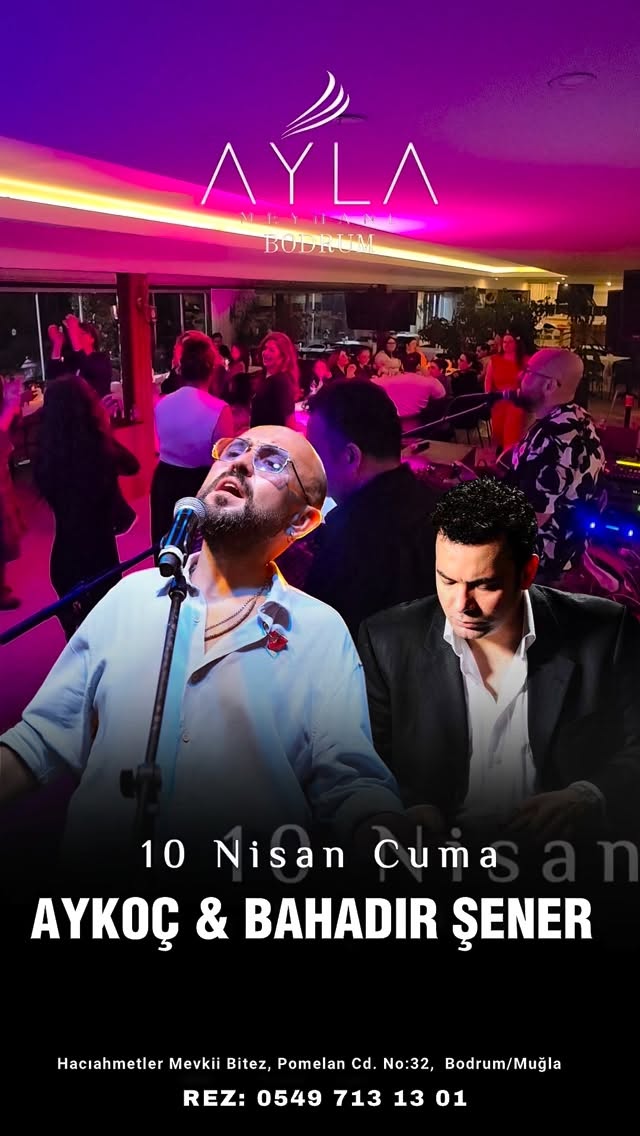 Aykoç & Bahadır Şener Etkinlik afişi