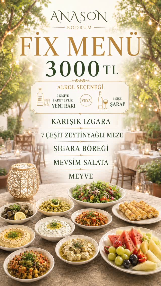 Fix Menü Etkinlik afişi