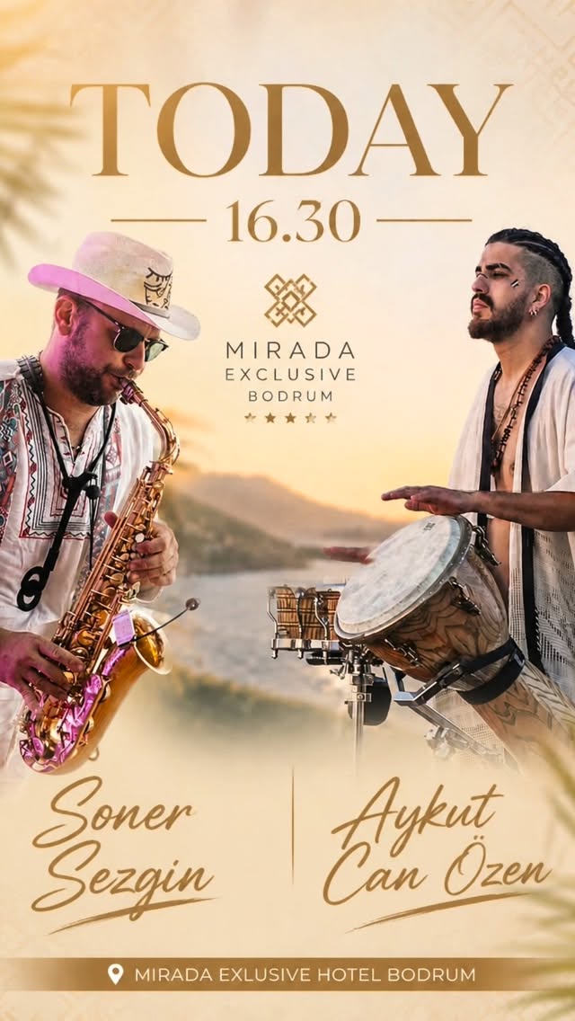 Soner Sezgin & Aykut Can Özen — Mirada Sunset Project Etkinlik afişi