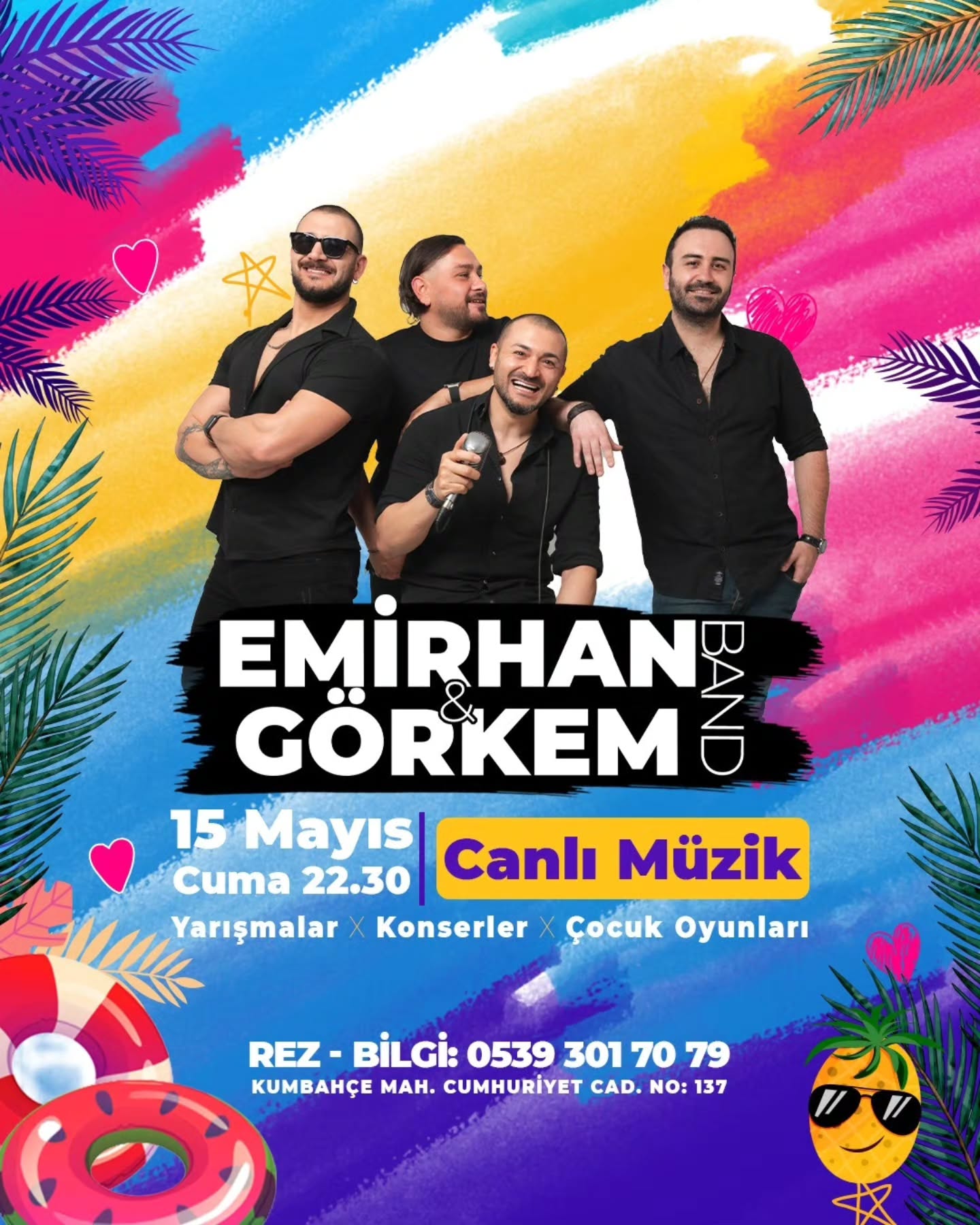 Emirhan & Görkem Band — Canlı Müzik Etkinlik afişi