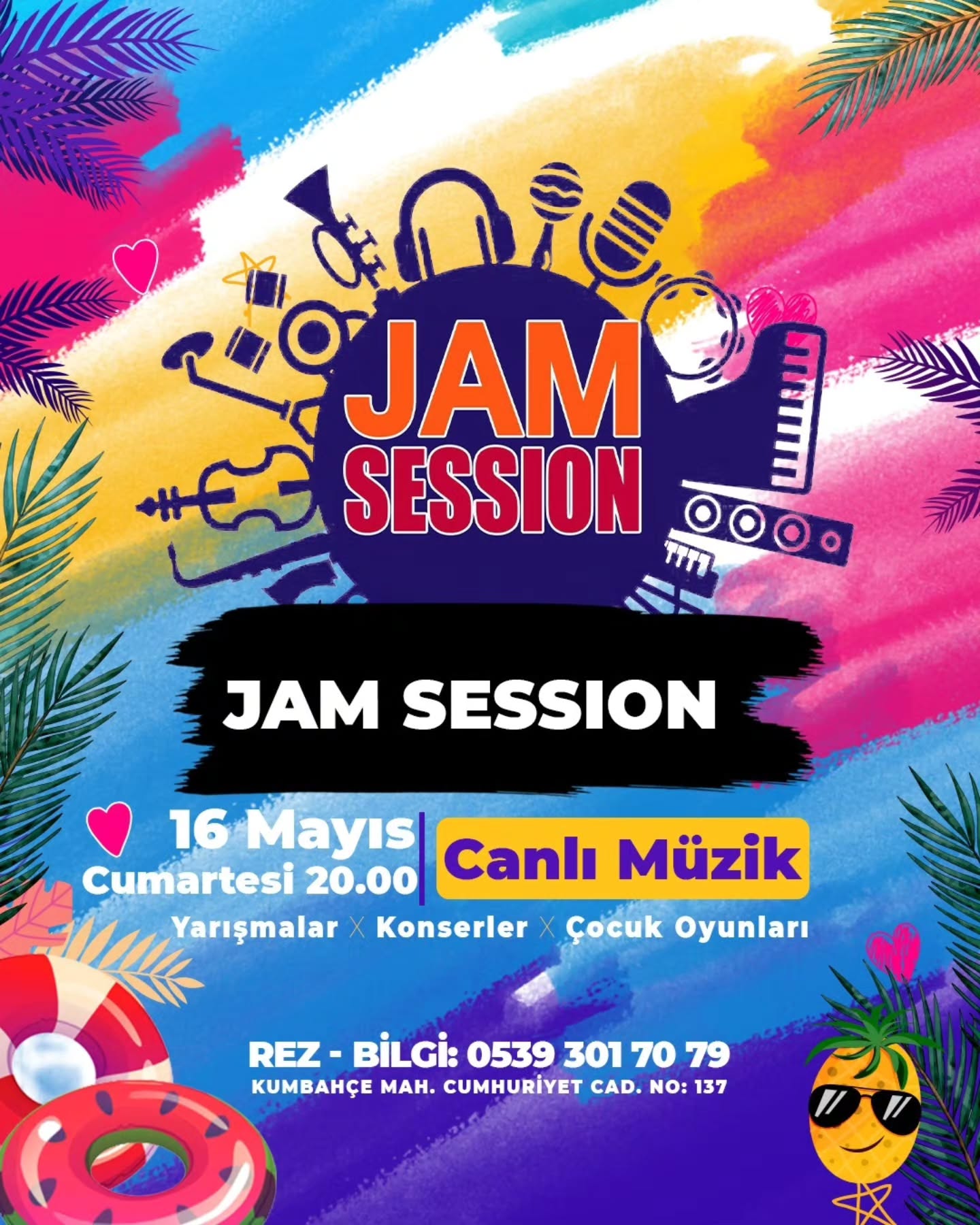 Jam Session Etkinlik afişi