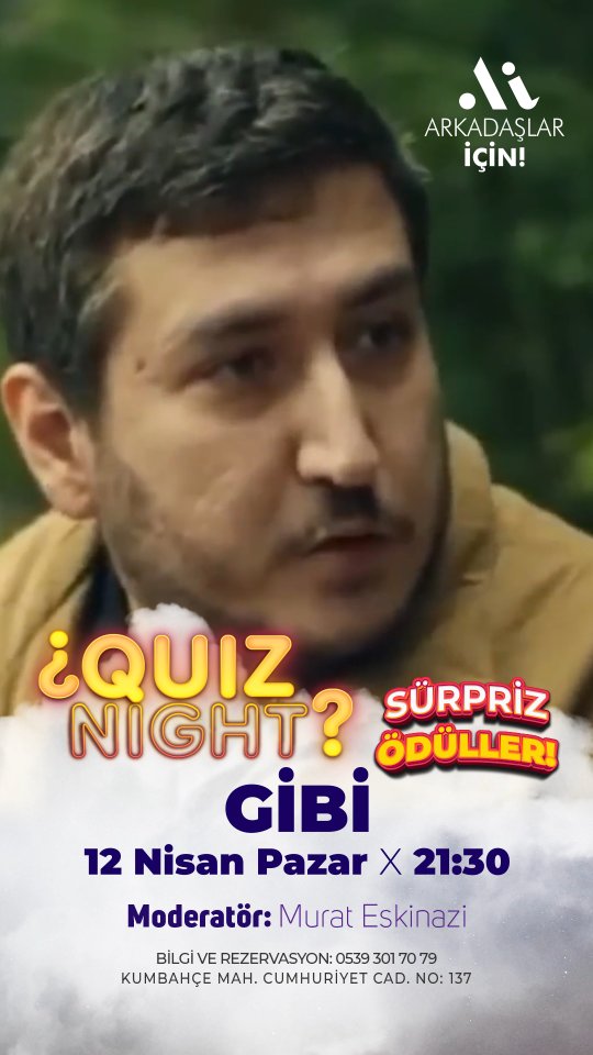 Murat Eskinazi — Quiz Night Etkinlik afişi