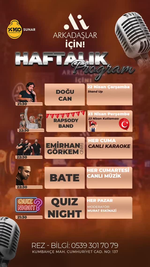 Doğu Can — Stand Up Etkinlik afişi