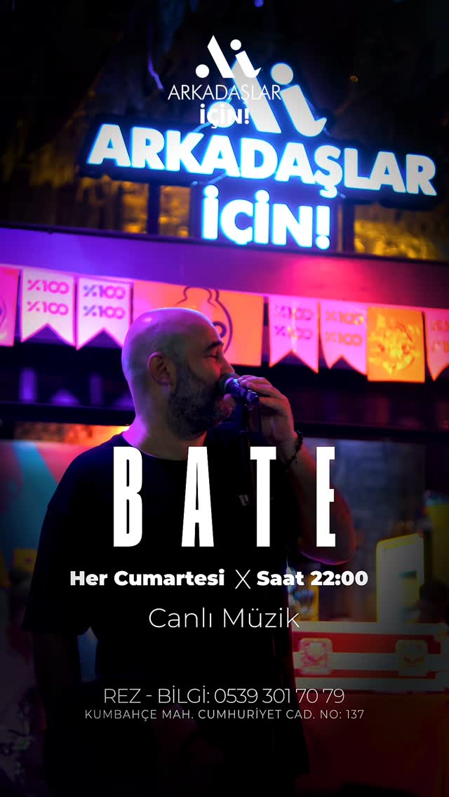 Bate - Canlı Müzik Etkinlik afişi