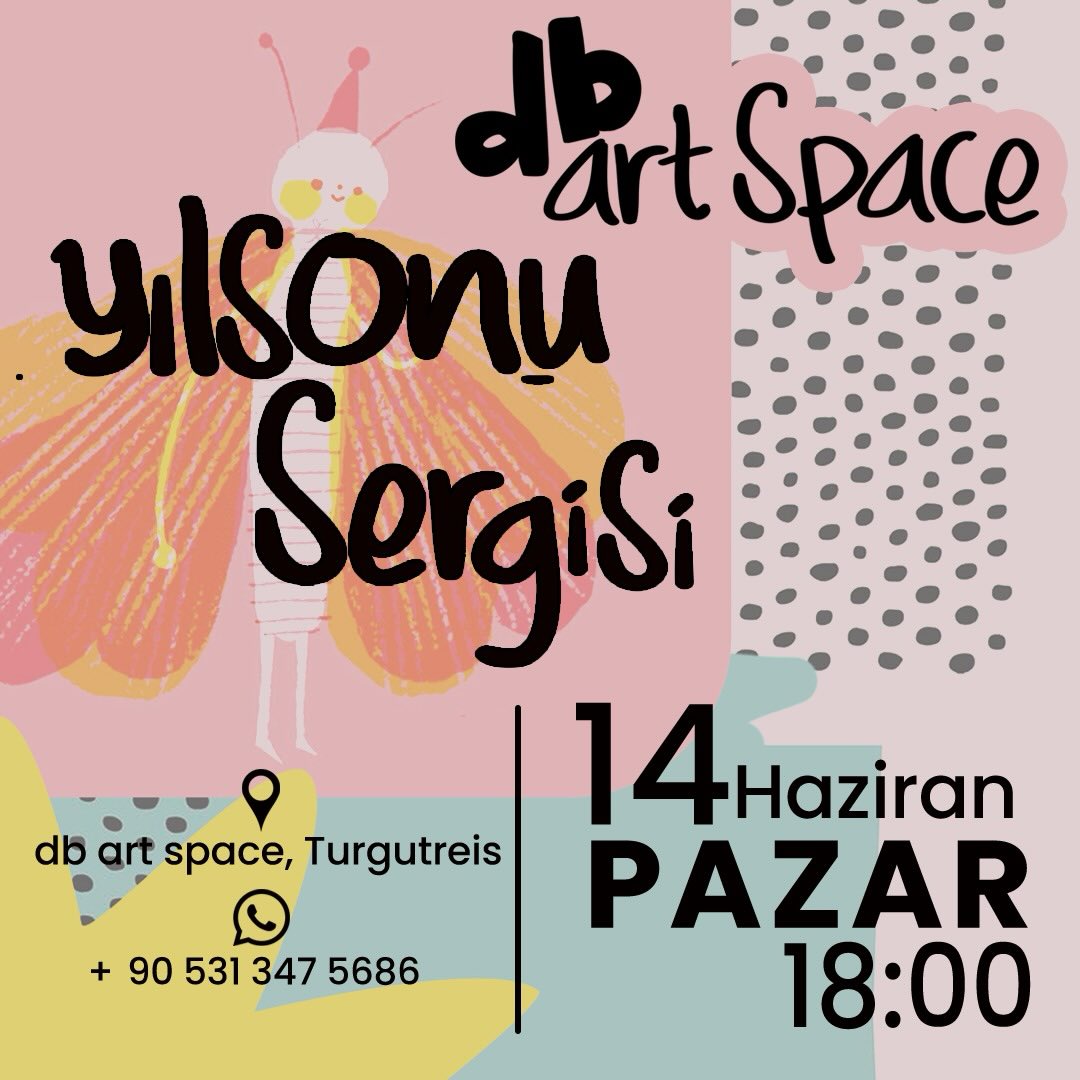 Yılsonu Sergisi Etkinlik afişi
