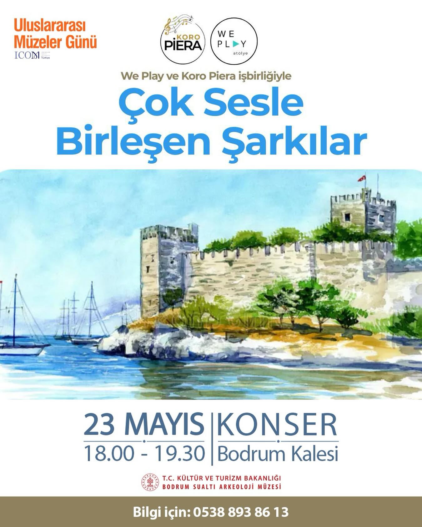 Koro Piera - Çok Sesle Birleşen Şarkılar Etkinlik afişi