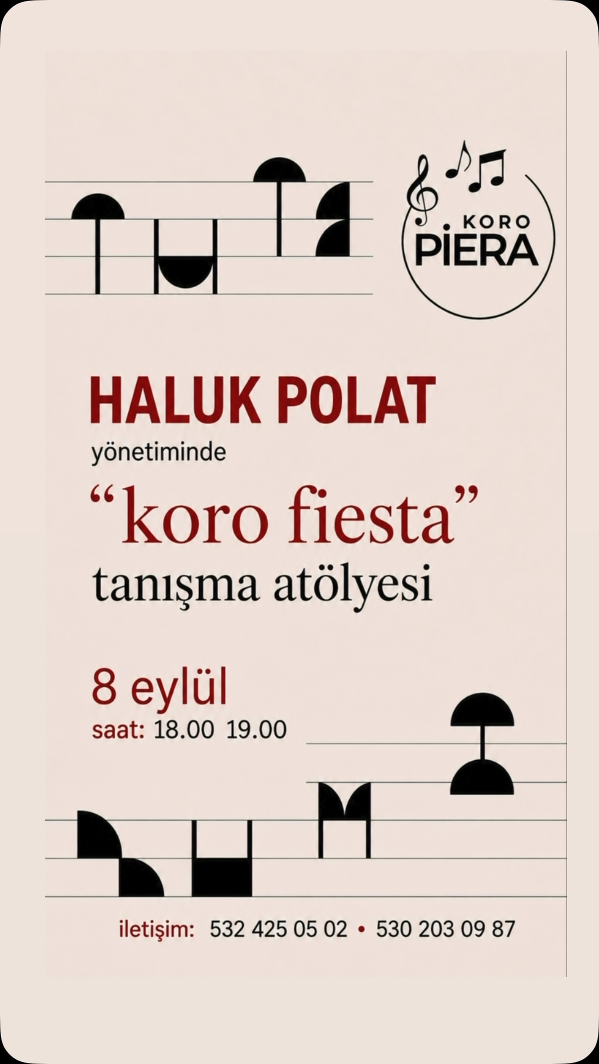 Haluk Polat - Koro Fiesta Tanışma Atölyesi