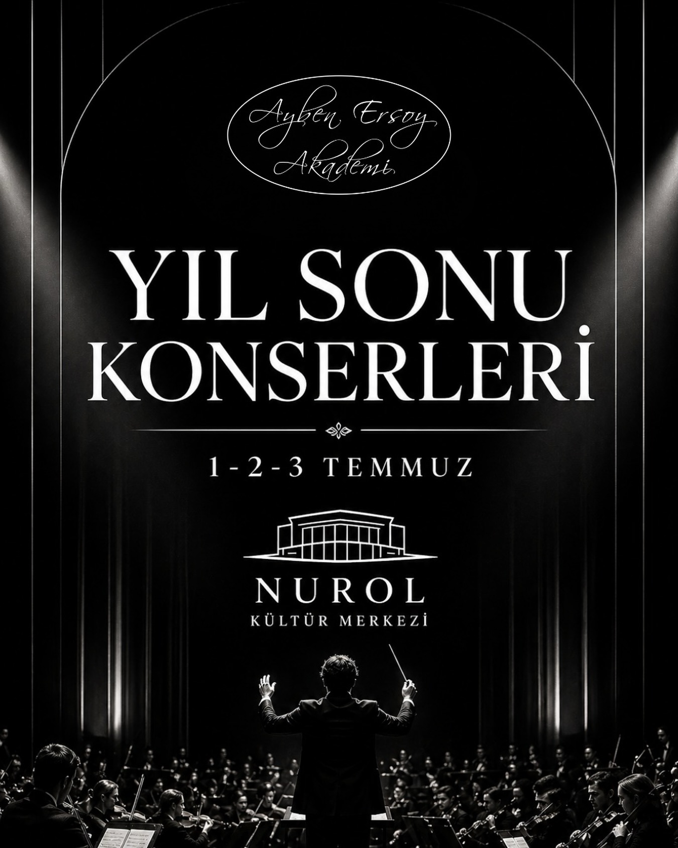 Ayben Ersoy Akademi — Yıl Sonu Konseri Etkinlik afişi