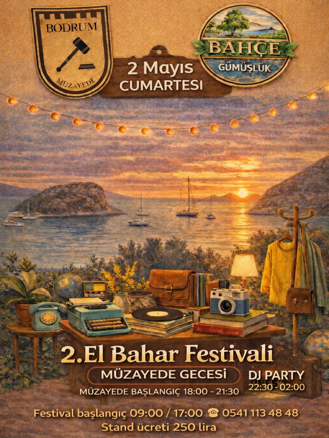 Sunset DJ Party Etkinlik afişi