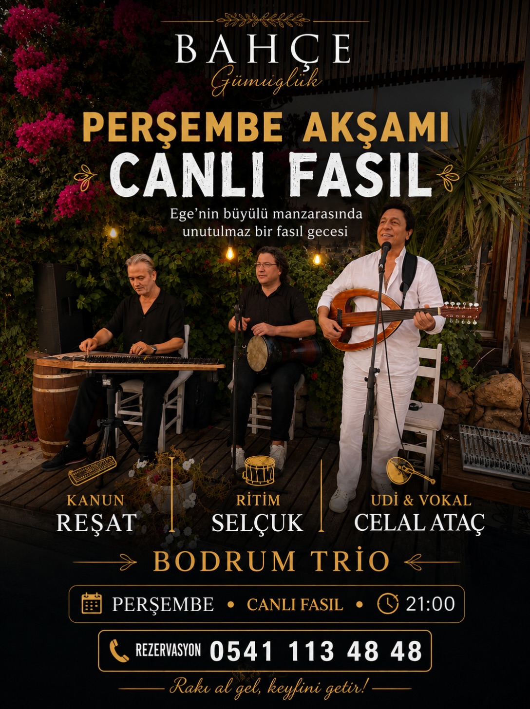 Bodrum Trio — Fasıl Gecesi