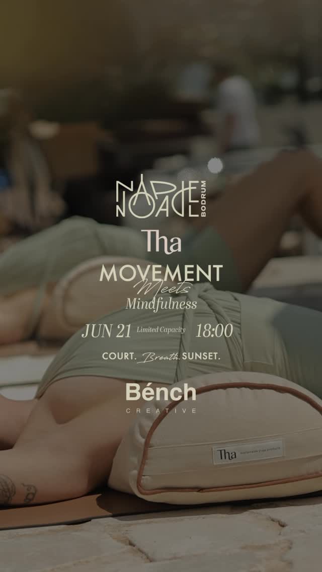 Movement Meets Mindfulness — Duygu Özay Etkinlik afişi