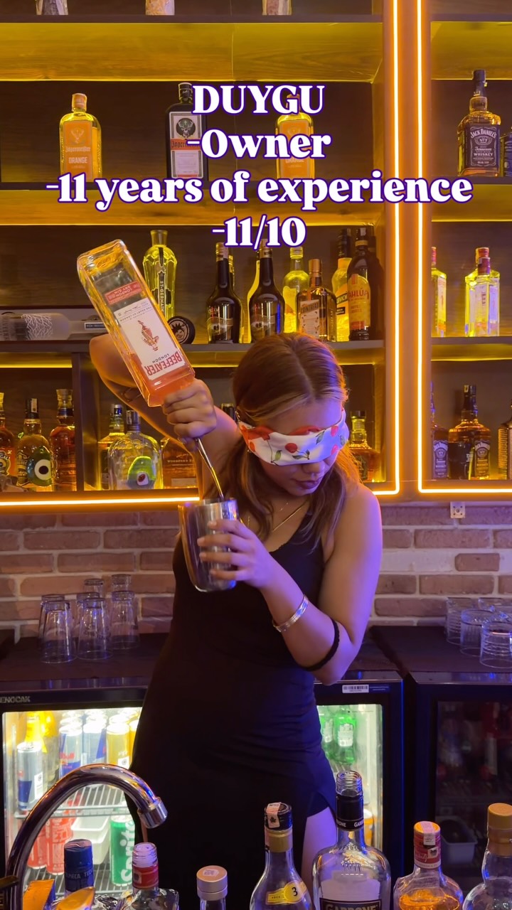 Duygu — Bartender Showcase