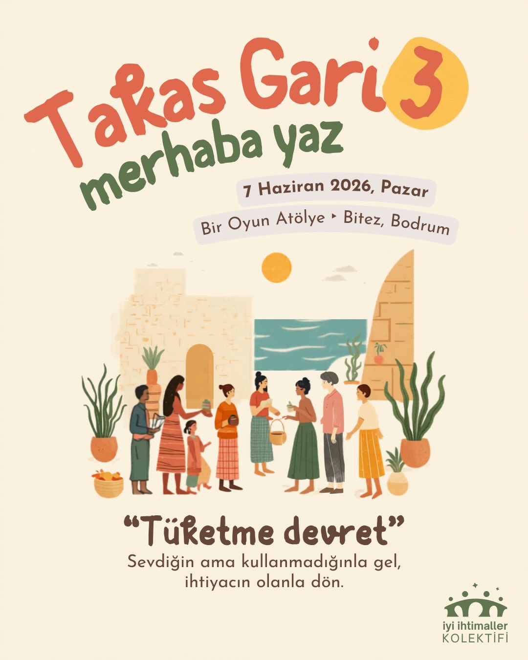 Takas Gari 3 — Merhaba Yaz Etkinlik afişi