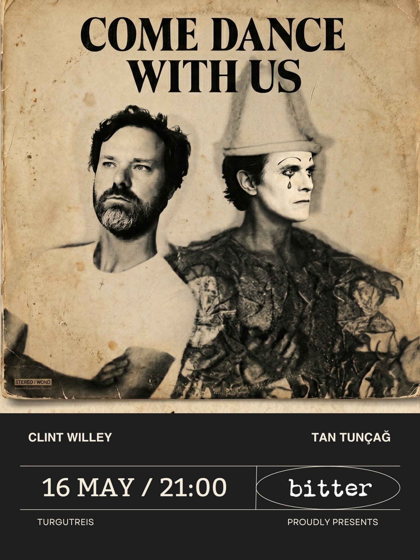 Clint Willey — Come Dance With Us Etkinlik afişi