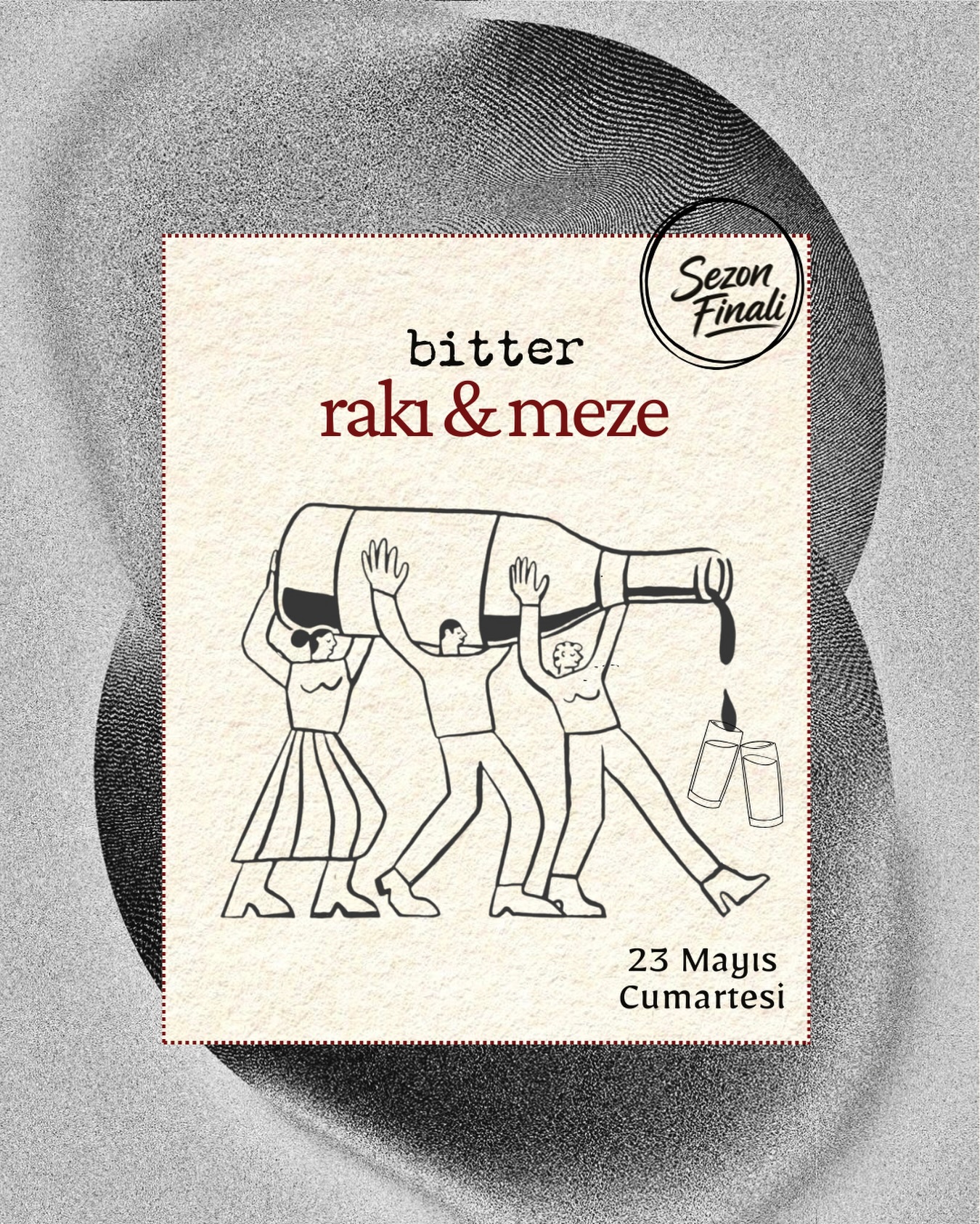 Rakı & Meze — Sezon Finali Etkinlik afişi