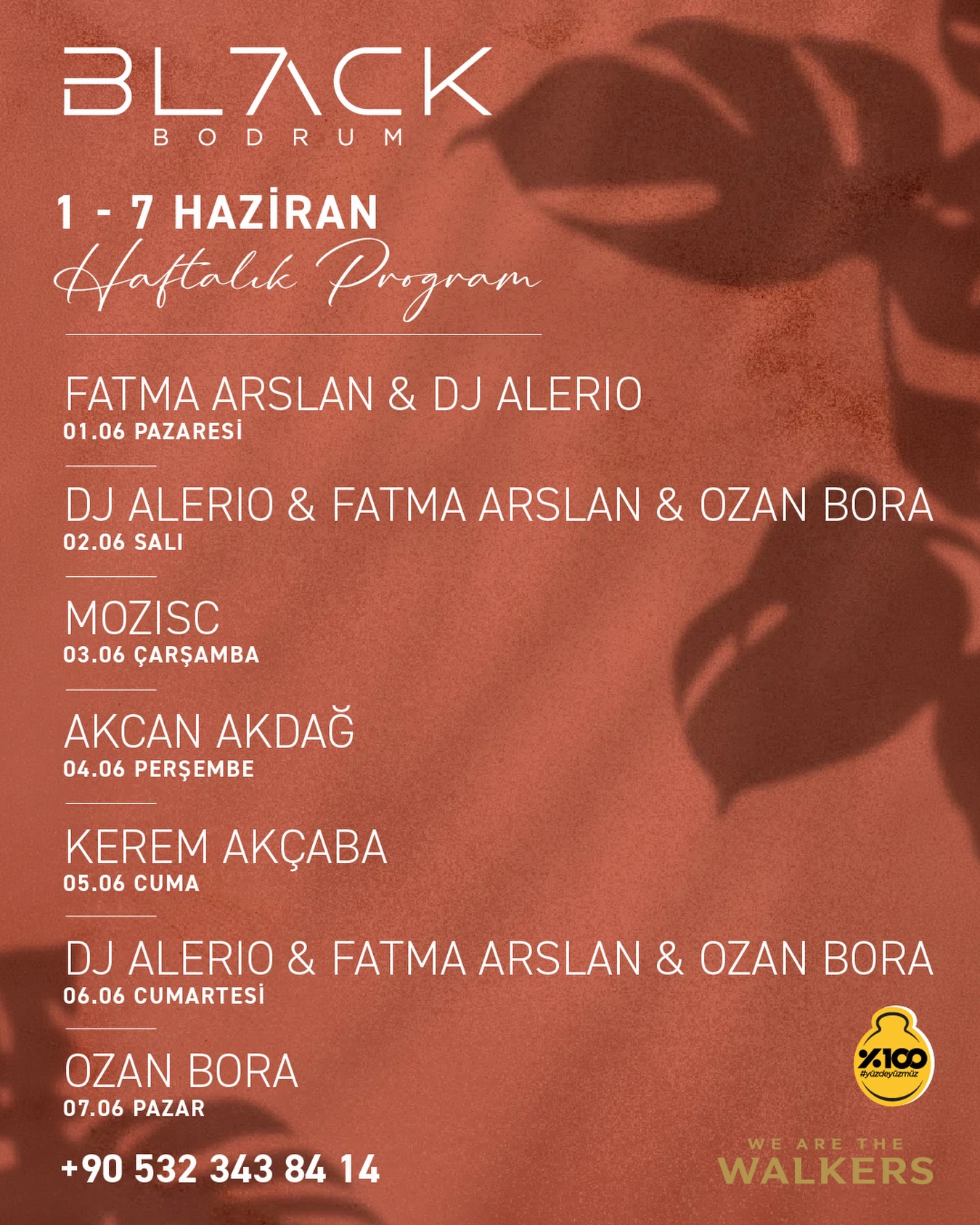 Kerem Akçaba — Black Bodrum Etkinlik afişi