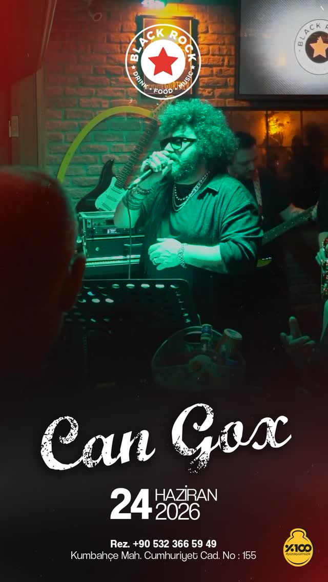 Can Gox - Konser Etkinlik afişi