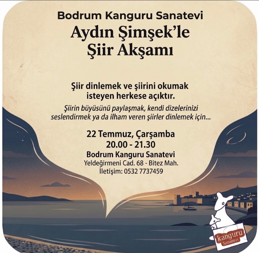 Aydın Şimşek - Şiir Akşamı