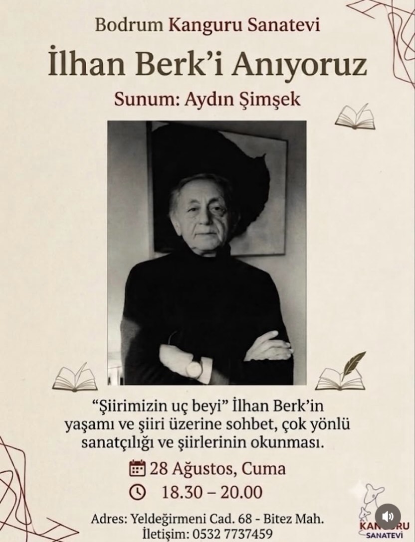 Aydın Şimşek — İlhan Berk Anması