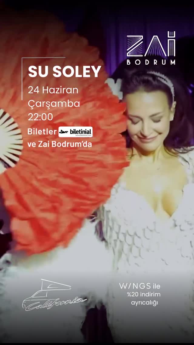 Su Soley Etkinlik afişi