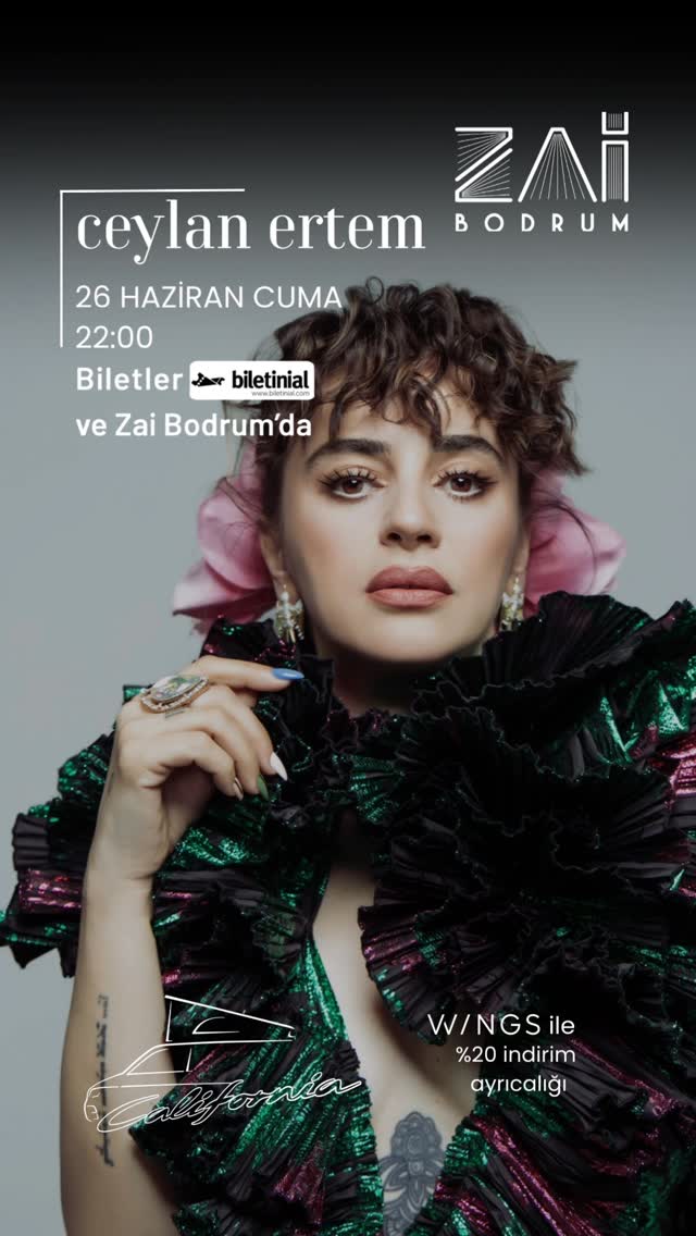 Ceylan Ertem Etkinlik afişi