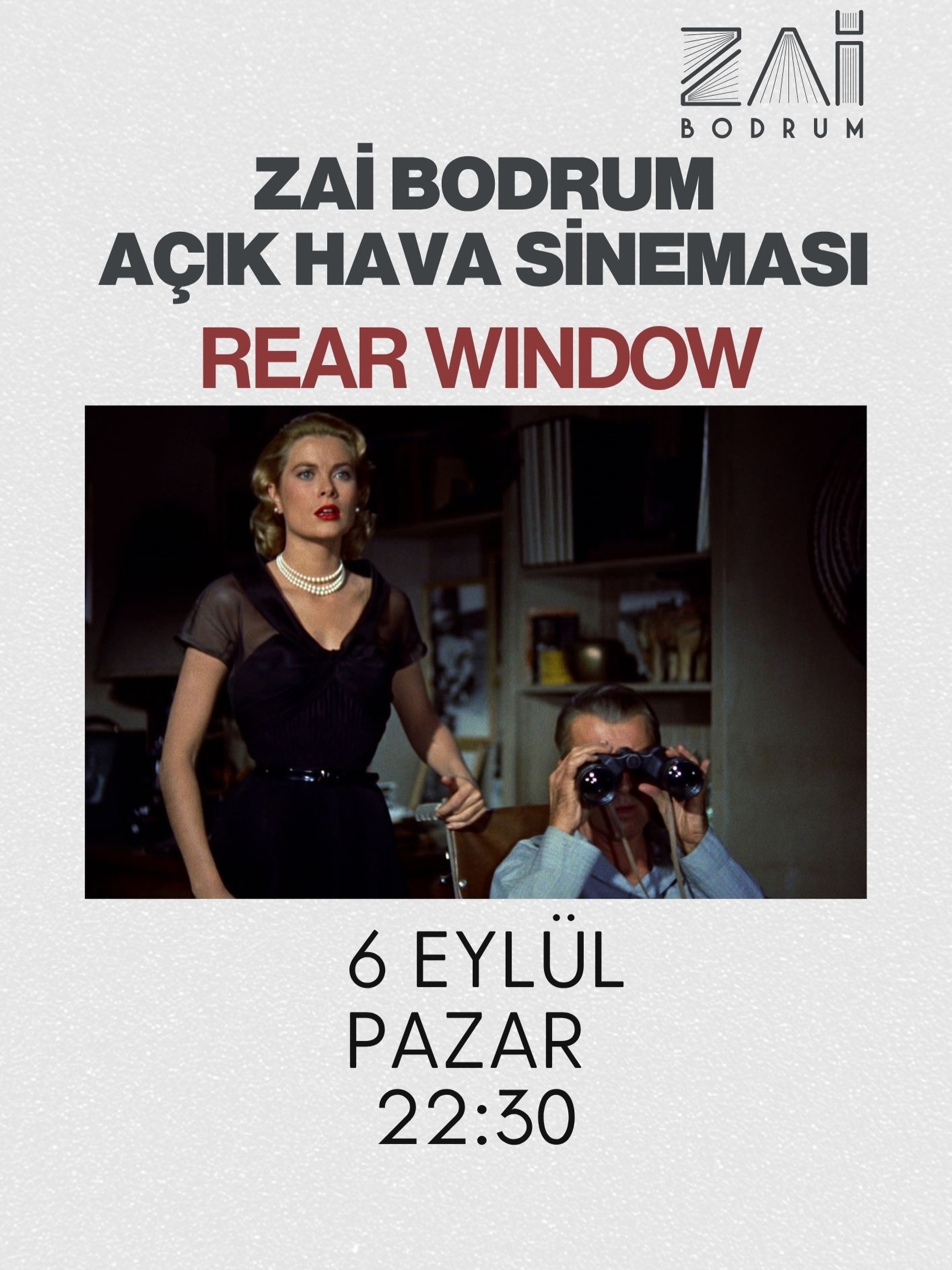 Rear Window — Açık Hava Sineması