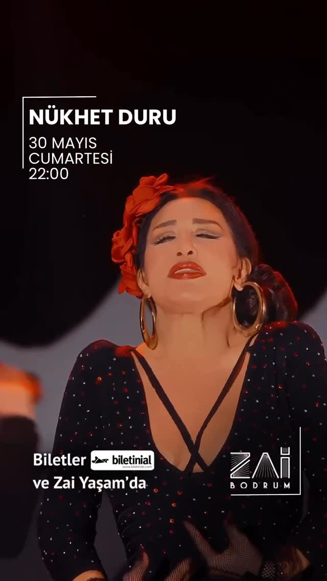 Nükhet Duru Etkinlik afişi