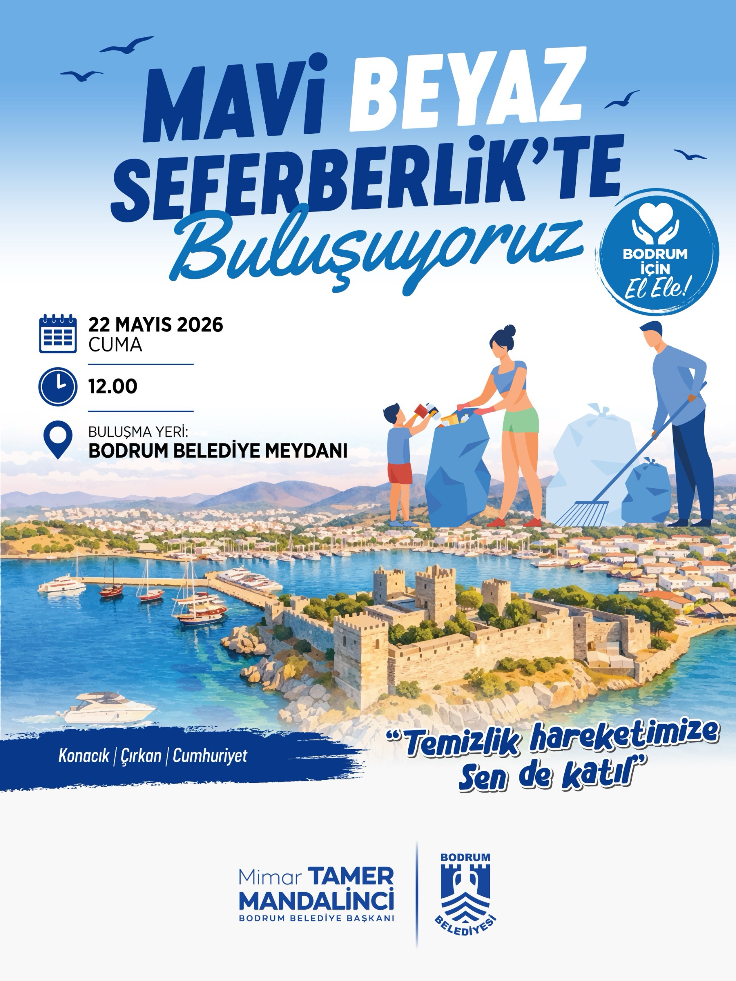 Mavi Beyaz Seferberlik - Buluşma Etkinlik afişi