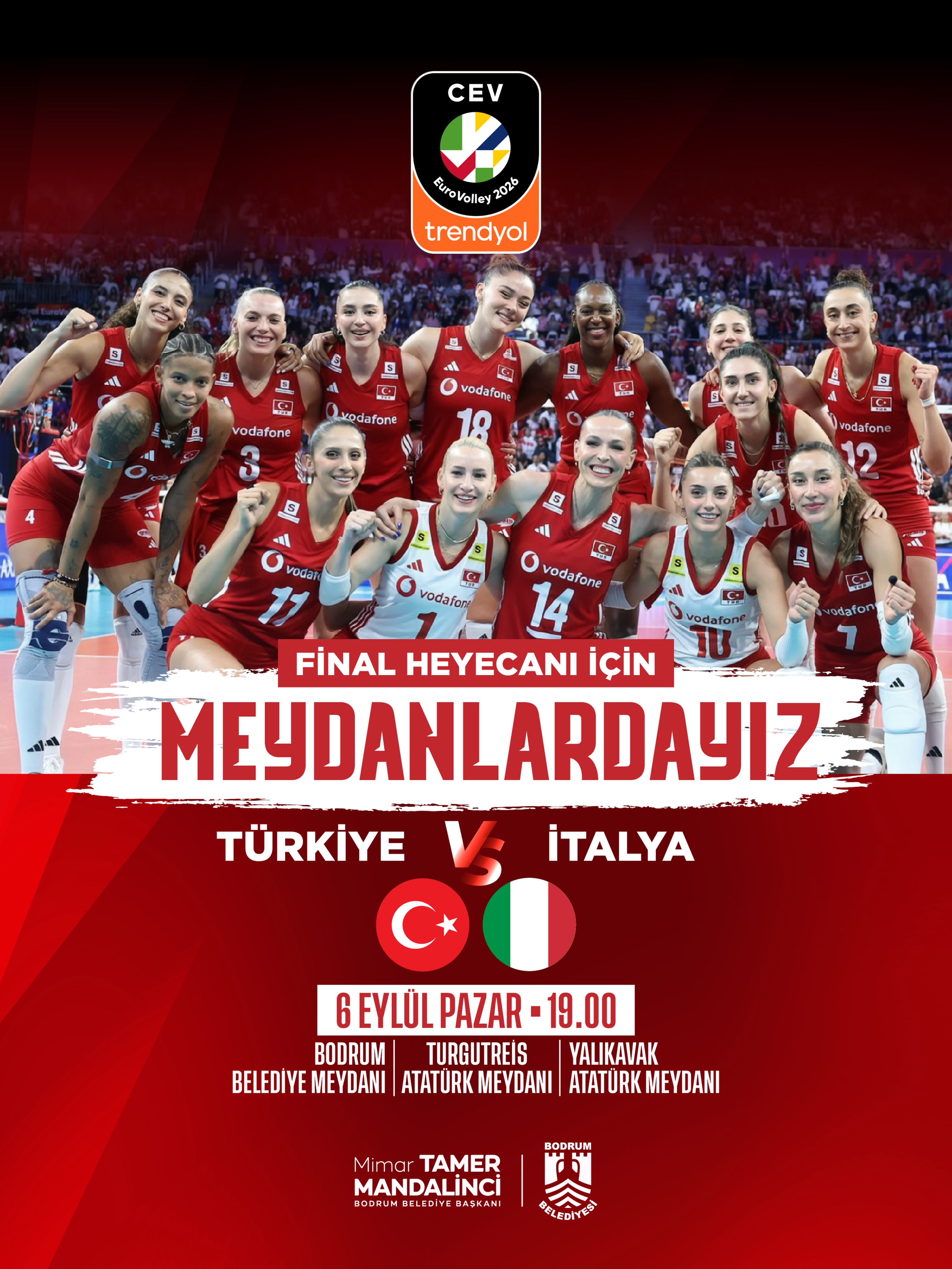 Turkey – Italy: Live Final Broadcast