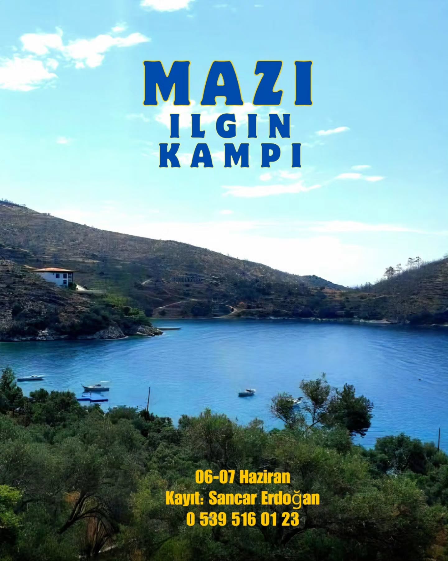 Mazı Ilgın Kampı — BODOSK Etkinlik afişi