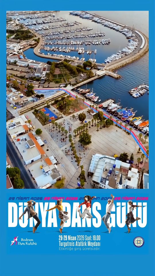 Dünya Dans Günü — Açık Hava Dans Etkinliği Etkinlik afişi