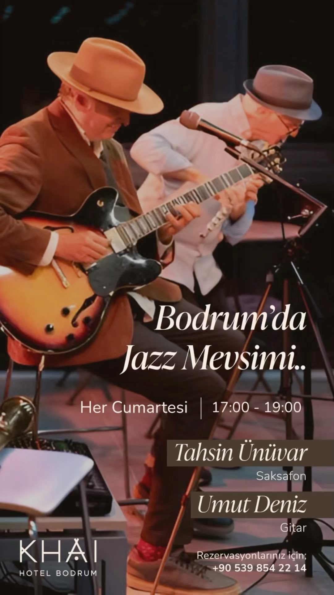Tahsin Ünüvar — Jazz Mevsimi Etkinlik afişi