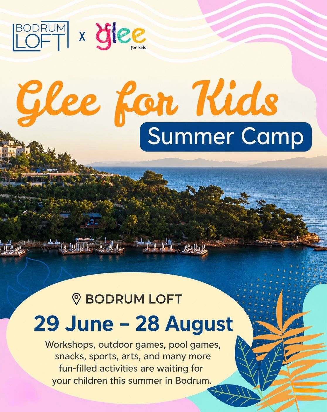 Glee For Kids Yaz Kampı Etkinlik afişi