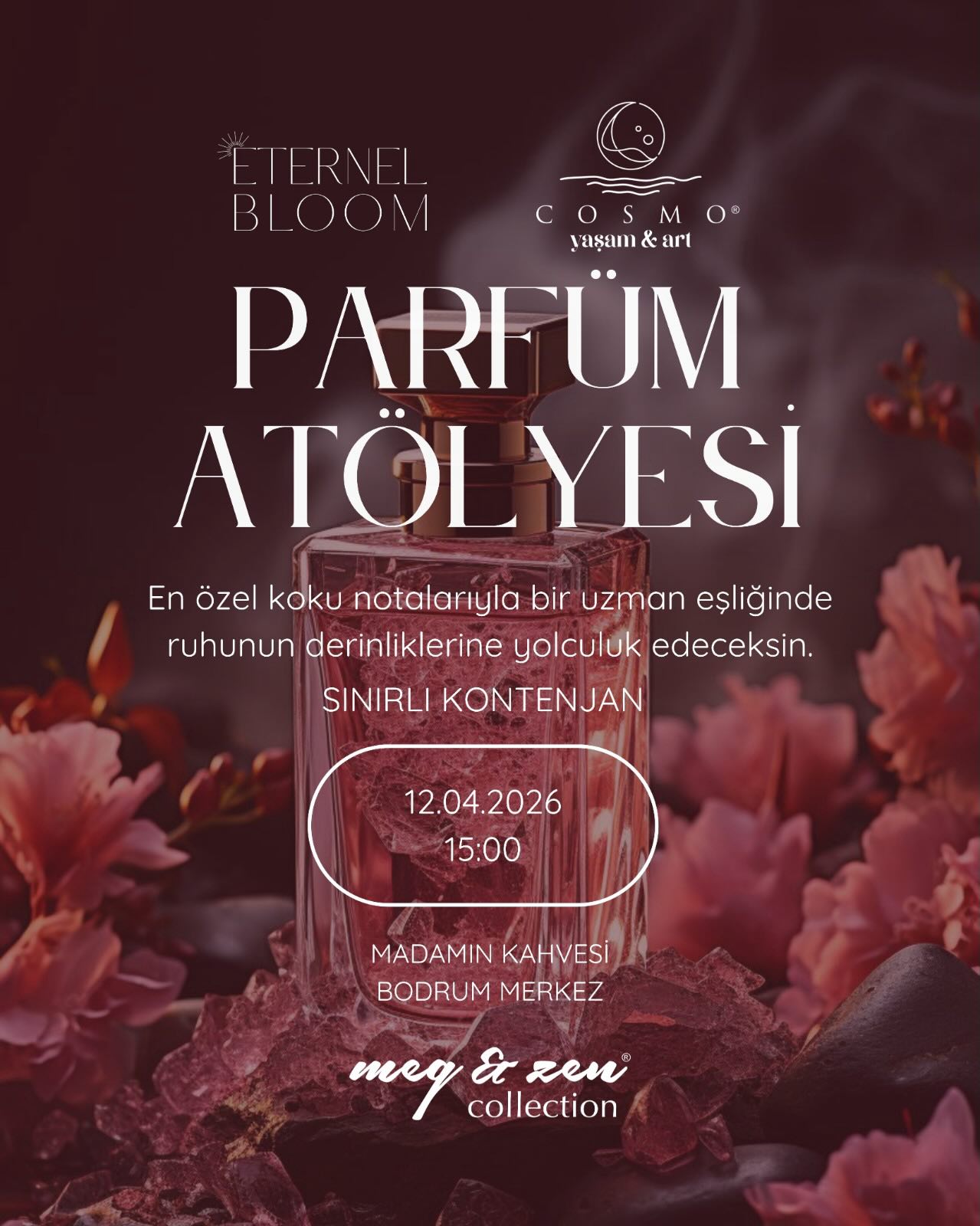 Parfüm Atölyesi Etkinlik afişi