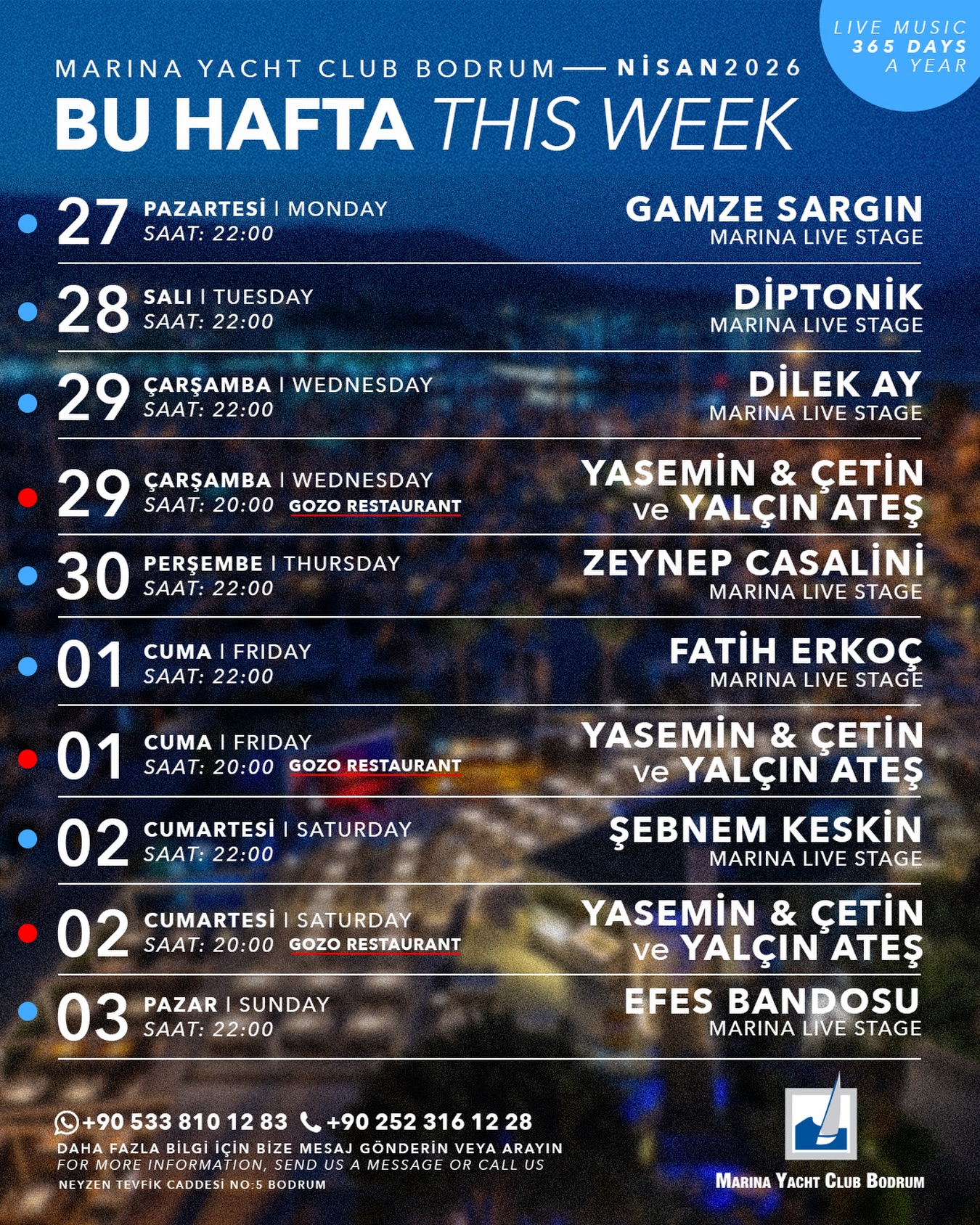 Dilek Ay Etkinlik afişi