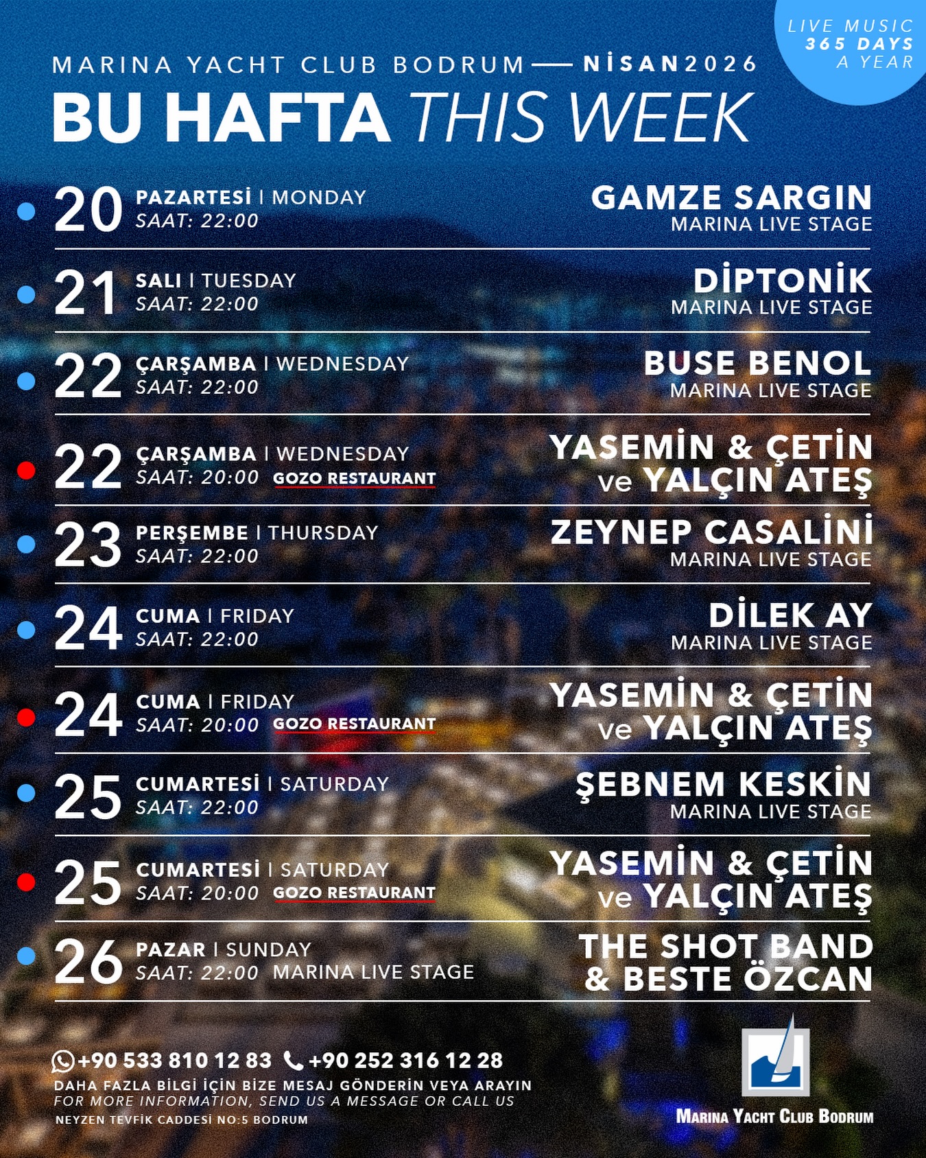 Diptonik Etkinlik afişi