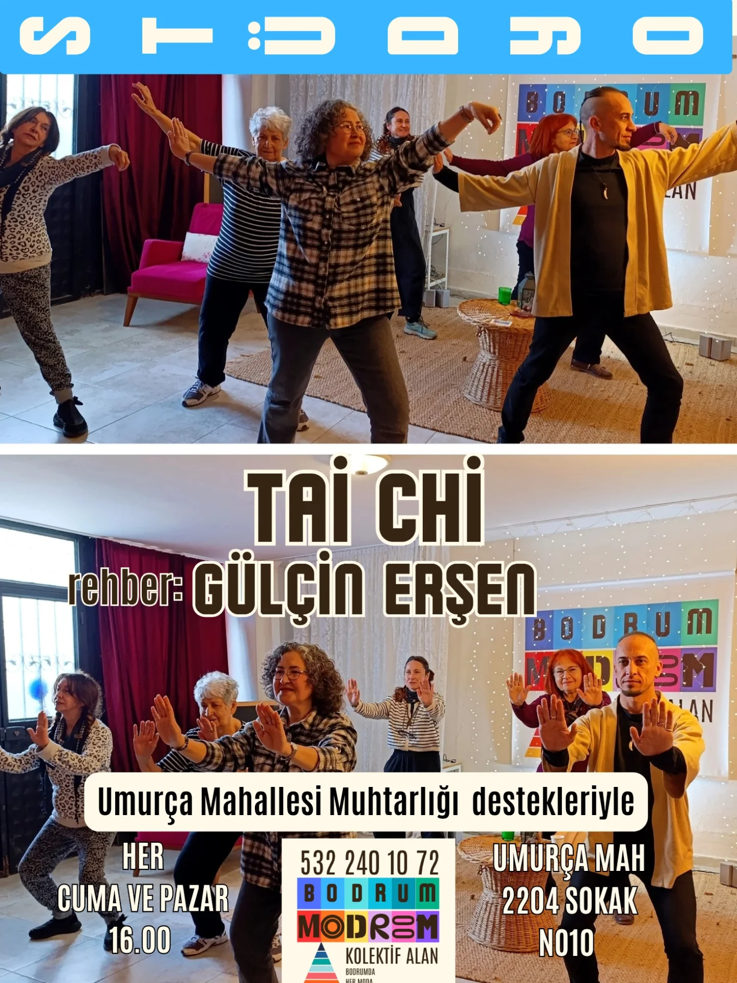 Tai Chi — Bodrum Modroom Etkinlik afişi