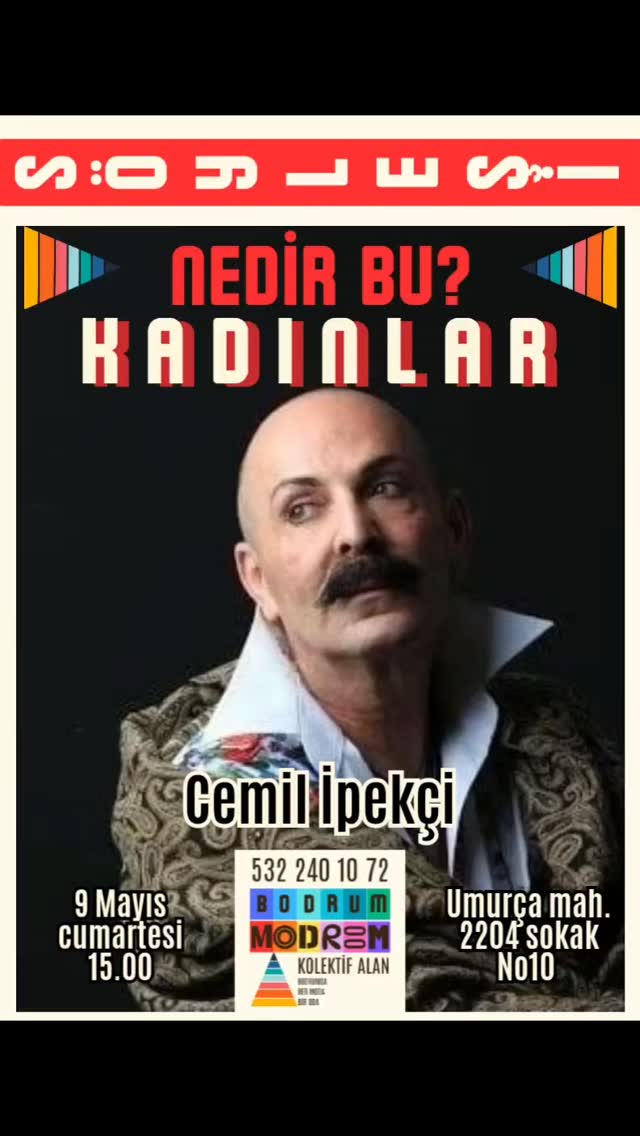 Cemil İpekçi — Nedir Bu? Kadınlar (Söyleşi) Etkinlik afişi