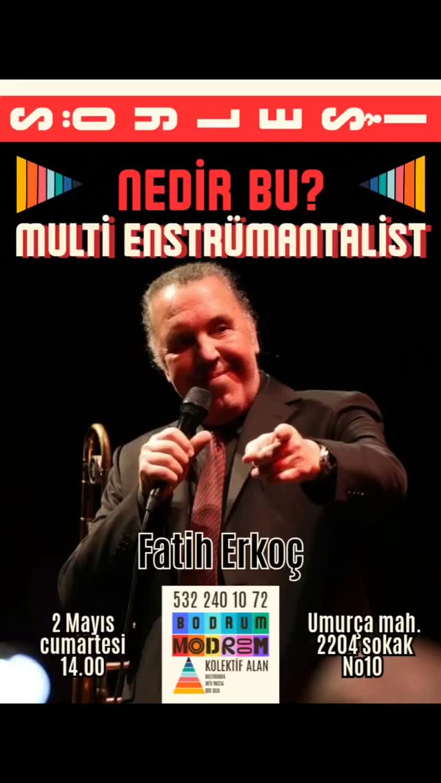 Fatih Erkoç — Nedir Bu Multi Enstrümantalist? Etkinlik afişi
