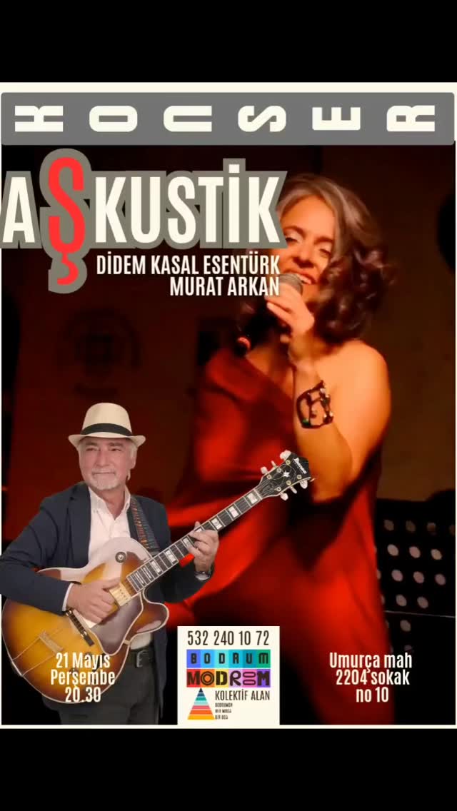 Didem Kasal Esentürk — Akustik Konser Etkinlik afişi