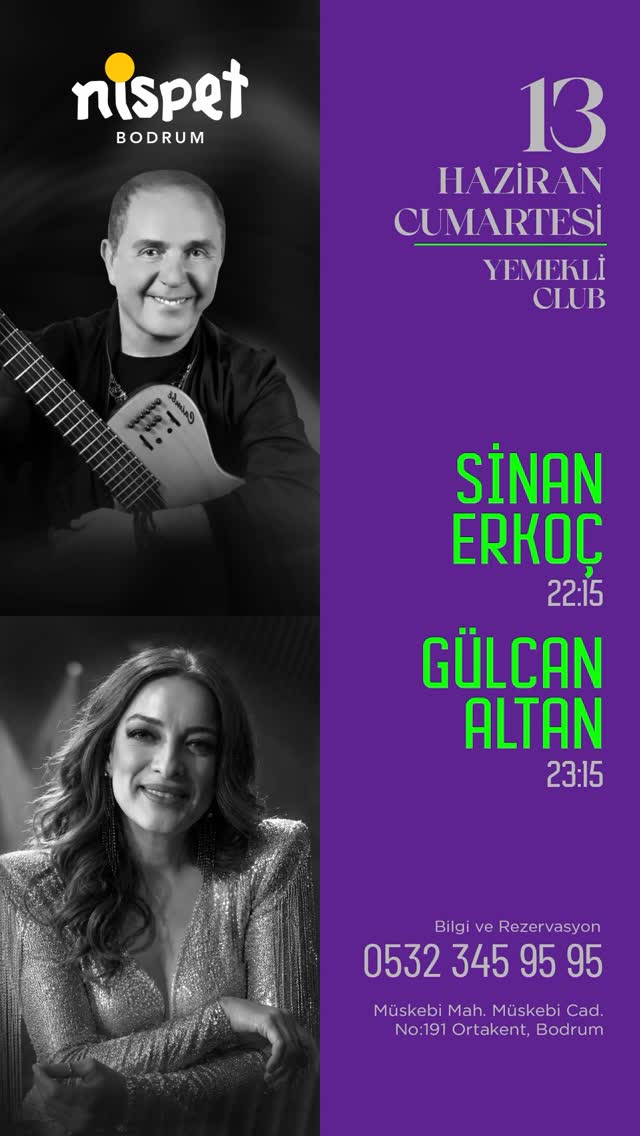 Sinan Erkoç & Gülcan Altan Etkinlik afişi