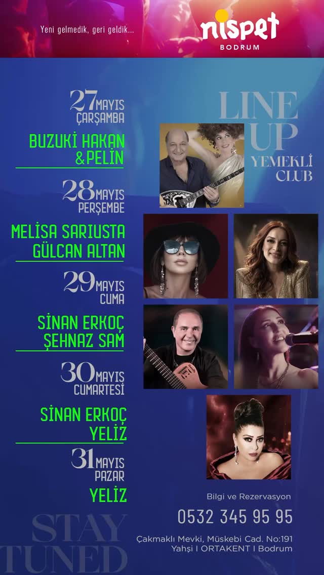 Yeliz — Canlı Performans Etkinlik afişi