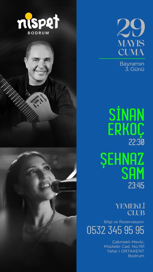 Sinan Erkoç - Canlı Müzik Etkinlik afişi