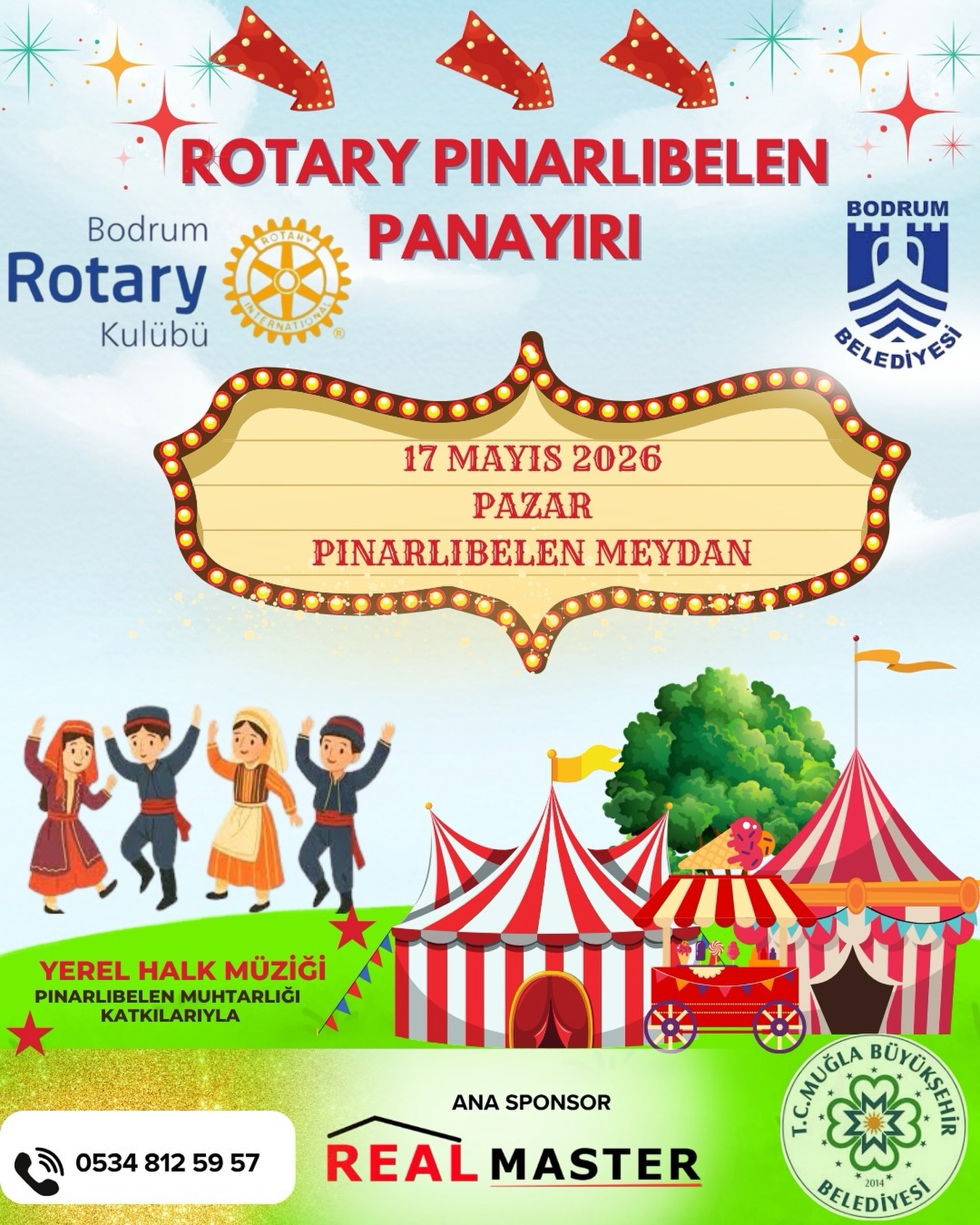 Rotary Pınarlıbelen Panayırı Etkinlik afişi