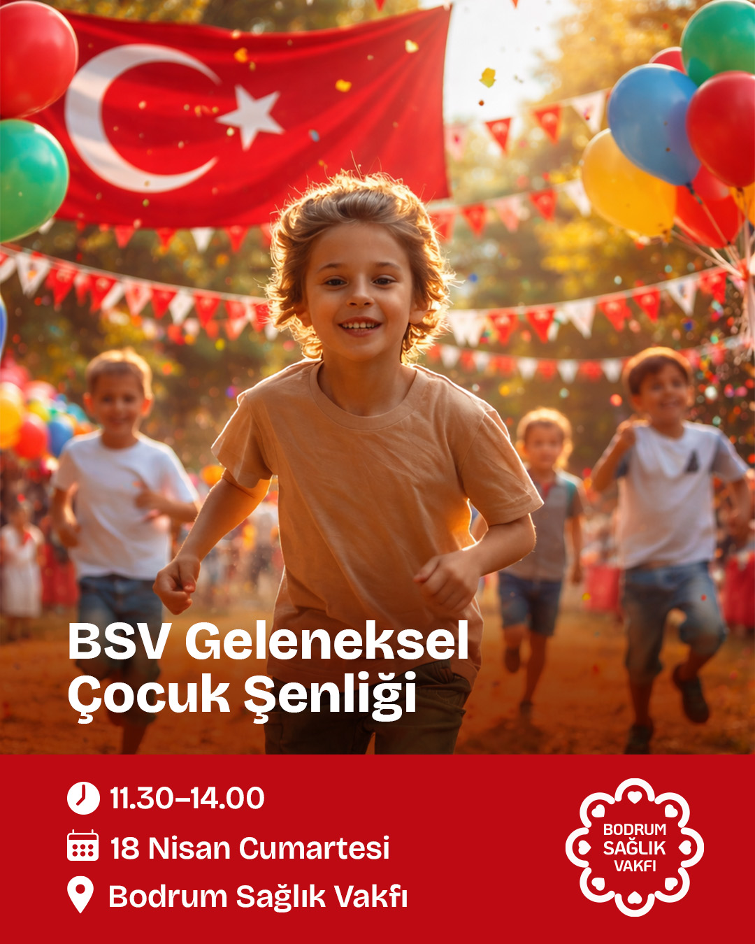 BSV Geleneksel Çocuk Şenliği Etkinlik afişi
